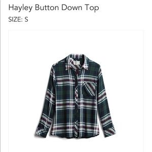Hayley Plaid Button Down